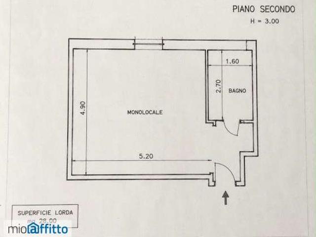 Monolocale arredato Mirafiori nord