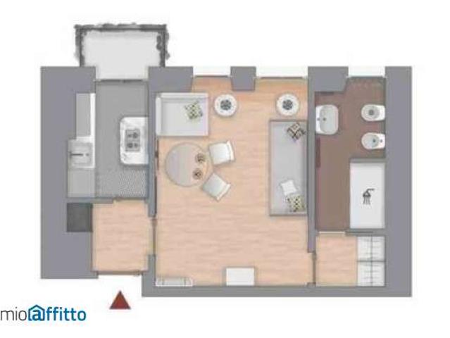 Monolocale arredato Certosa, quarto oggiaro, villa pizzone