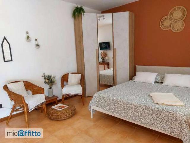 Monolocale arredato con terrazzo Centro