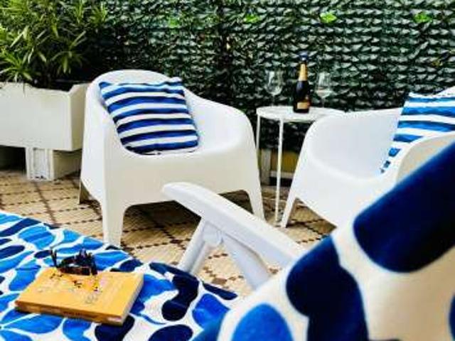 Monolocale arredato con terrazzo Rapallo