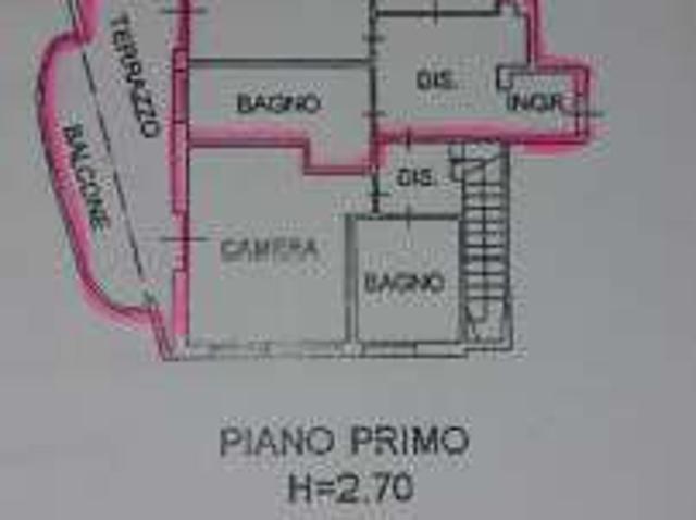 Monolocale arredato con terrazzo Rimini