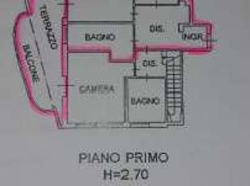 Monolocale arredato con terrazzo Rimini