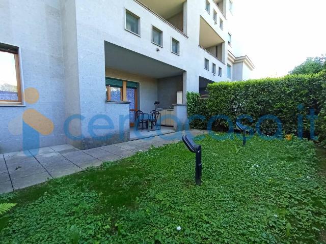 Monolocale arredato con giardino privato