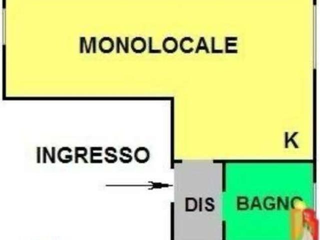 Monolocale arredato Saffi