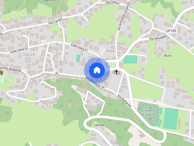 Monolocale arredato 35 mq centro paese