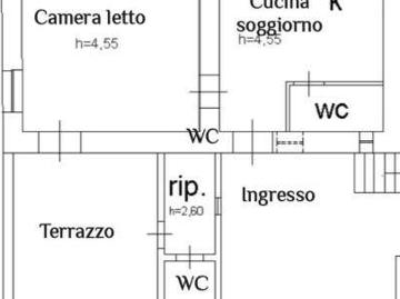 Monolocale con terrazzo Boscotrecase