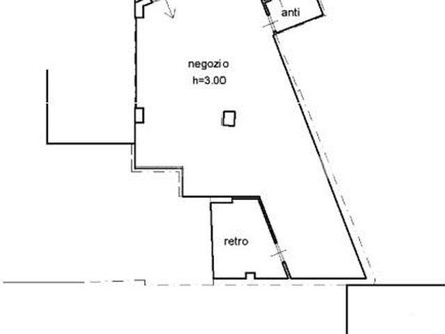 monolocale 110mq