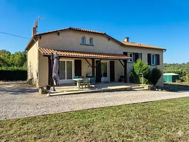 Monpazier 24540 Achat / Vente maison 6 pièces t6 terrasse parking