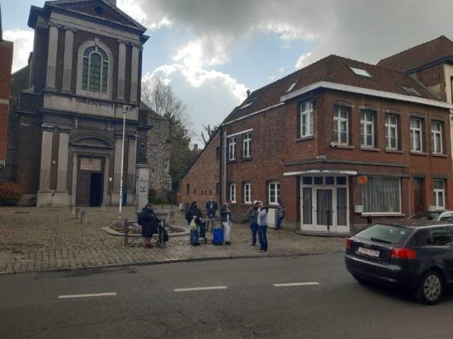 Mons centre, Place Eglise de Messines, bel appt triplex