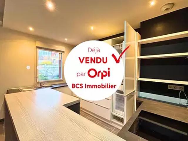 Mons en Baroeul 59370 Achat / Vente appartement 3 pièces t3 terrasse cave