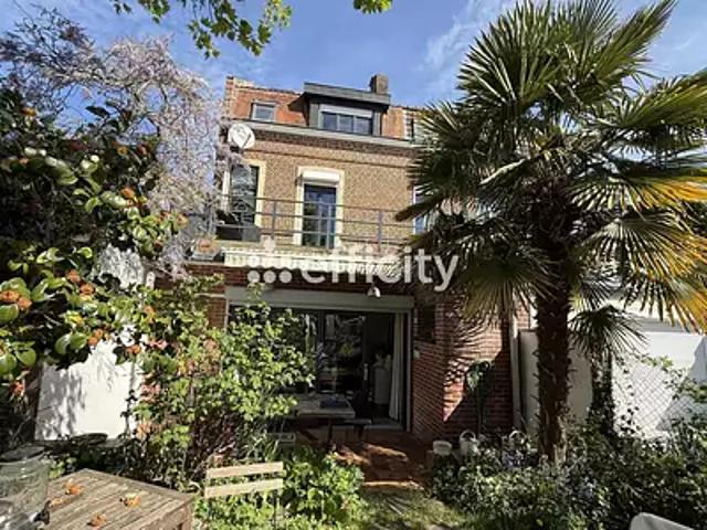 Mons en Baroeul 59370 Achat / Vente maison 7 pièces t7 jardin terrasse