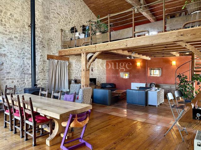 Monségur Magnifique maison en pierre avec plusieurs possib. 300m² Monségur