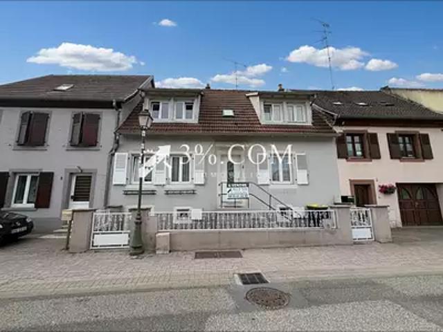 Monswiller 67700 Achat / Vente maison 5 pièces t5 jardin