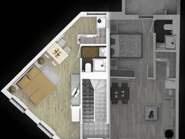 Mooie studio te huur vlakbij Park Spoor Noord