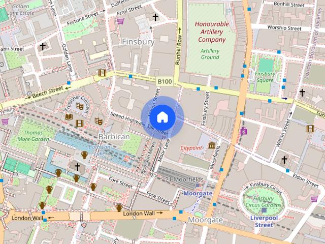 Moor Lane, City of London