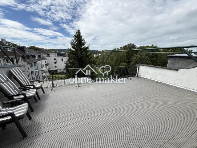 Möbelierte 2 Zimmer Wohnung mit großer Süd Terrasse – Erstbezug