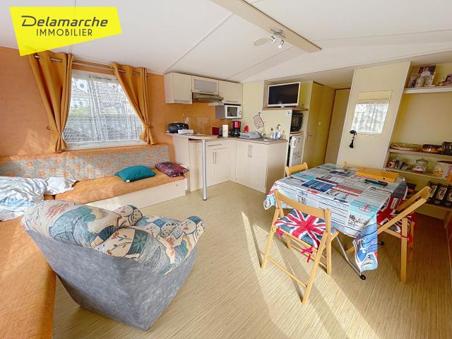 Mobile Home avec deux chambres dans un camping 4 étoiles avec piscine