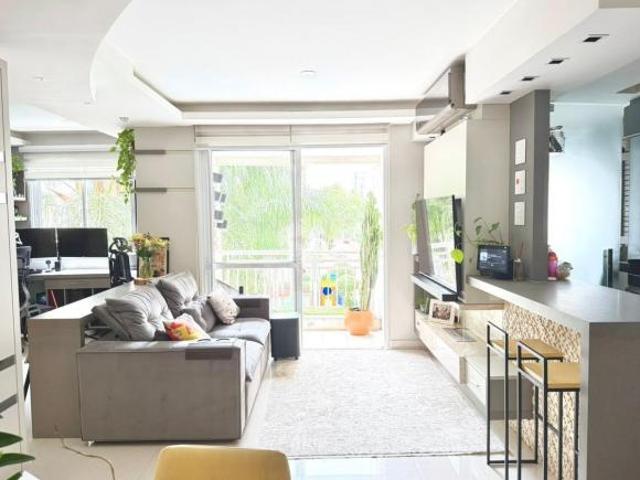Mobiliado e Pronto para Morar: 2 Dorms Living Ampliado a 3min do Iguatemi