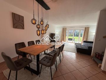 Möbiliertes Haus Ferienhaus mit Fußbodenheizung