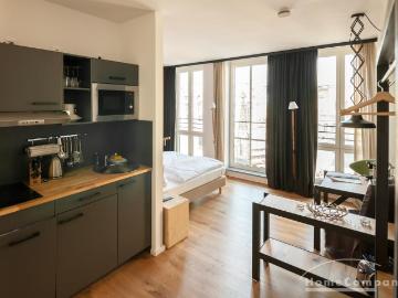 17932S35 HomeCompany Dresden Möbliert/Furnished Studio Apartment in Dresden City Altstadt max. 3 Personen