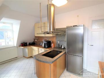 22801 HomeCompany Dresden Möbliert/Furnished 3 Zimmer Maisonette Wohnung in Dresden Striesen mit Balkon max. 3 Personen