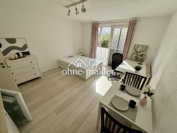 Möbliert wohnen: Zentrale 1 Zimmer Wohnung mit Terrasse in Lüneburg