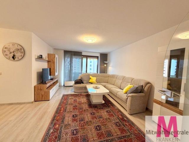 MÖBLIERT! Modern möblierte 3 Zimmer Wohnung mit hellem Wohnzimmer und großzügigem Balkon