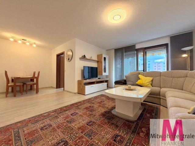 MÖBLIERT! Modern möblierte 3 Zimmer Wohnung mit hellem Wohnzimmer und großzügigem Balkon