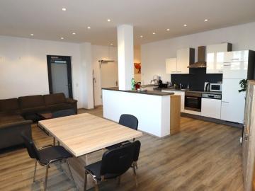 Möblierte 3 Zimmerwohnung in modernen Stil