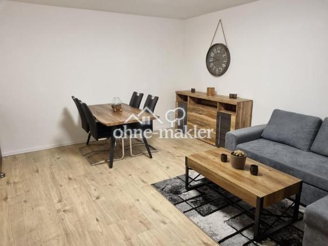 Möblierte 3 Zimmer Wohnung, EBK, Renoviert