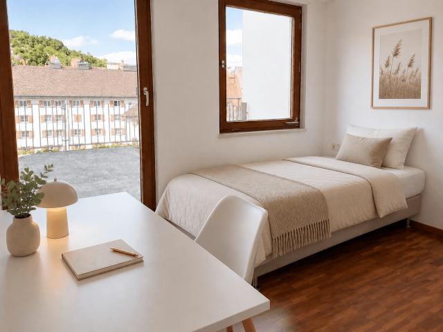 Möblierte 3 Zimmer Wohnung mit großzügiger Terrasse in zentraler Lage von Feldkirch