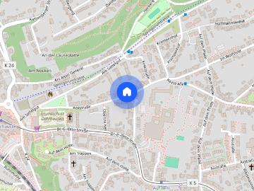 Möblierte 1,5 Zimmerwohnung im grünen Bochum Linden