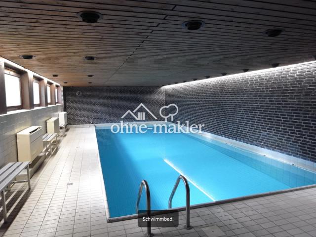 Möblierte 1 Zimmer Wohnung, befristet für 1 Jahr, 5 min von der Alster, Sauna/Schwimmbad