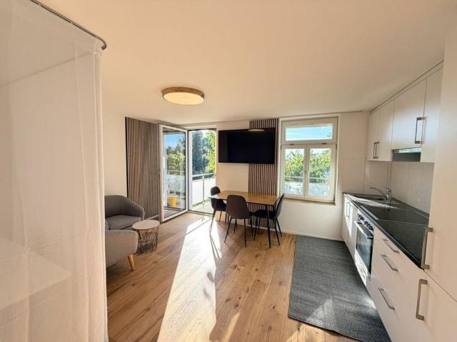 Möblierte 1 Zimmer Wohnung mit Balkon