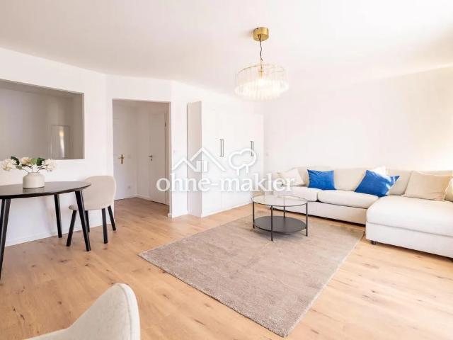 Möblierte 1 Zimmer Wohnung mit großzügigem Balkon in München Ramersdorf