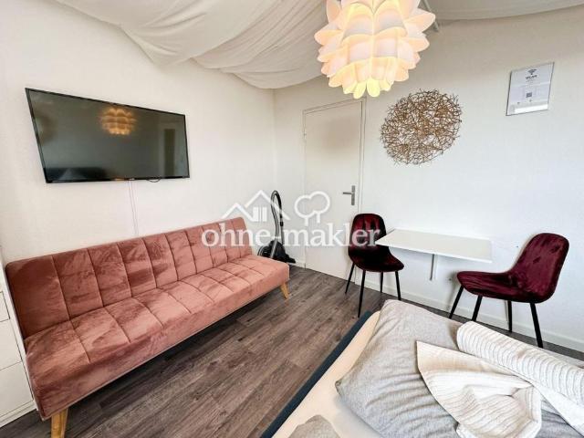 Möblierte 1 Zimmer Wohnung mit Internet & Top Verkehrsanbindung