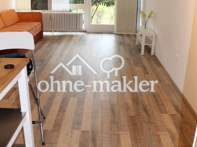 möblierte 1 Zimmer Wohnung mit Sonnenterrasse in zentraler Lage
