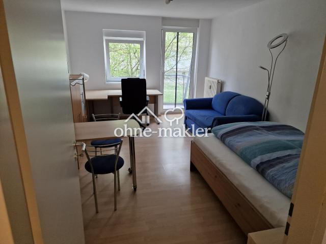 Möblierte 1 Zimmer Wohnung mit PKW Stellplatz! Nur für Studenten/innen oder Angestellte der Uni HD!