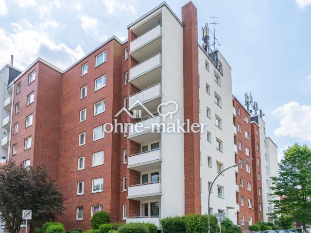 Möblierte 2,5 Zimmer Wohnung mit Terrasse und Garten in Hamburg Lokstedt