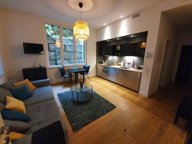 Möblierte 2 ZKB, Soutterain, Frankfurt Amsterdam Apartments for Rent