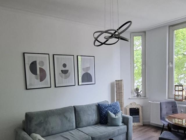Möblierte 2 Zi. Wohnung mit Altbaucharme am Grafenberger Wald
