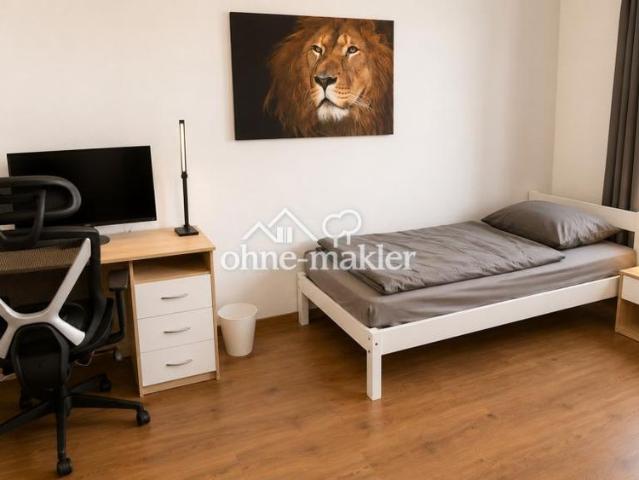 Möblierte 2 Zimmer Wohnung | Voll ausgestattet| WLAN | 3 Betten | Ab 3 Monaten