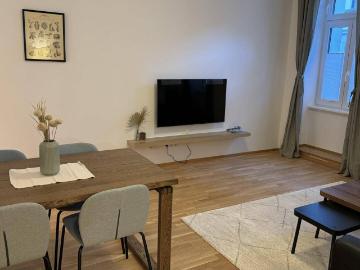 Möblierte 2 Zimmer Wohnung! All inclusive Miete U6 Nähe 6 Monate befristet