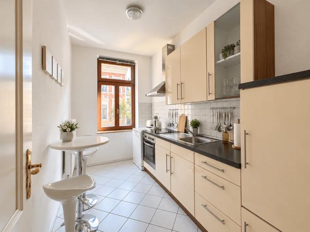 Möblierte 2 Zimmer Wohnung in Lindenau! SOFORT einziehen! | Künne Immobilien Gruppe