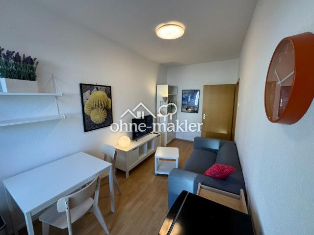 Möblierte 2 Zimmer Wohnung mit Balkon & Internet – 795 € gesamt im Eltingviertel