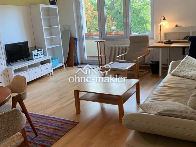 Möblierte 2 Zimmer Wohnung mit Balkon und Aufzug – bezugsfrei & provisionsfrei