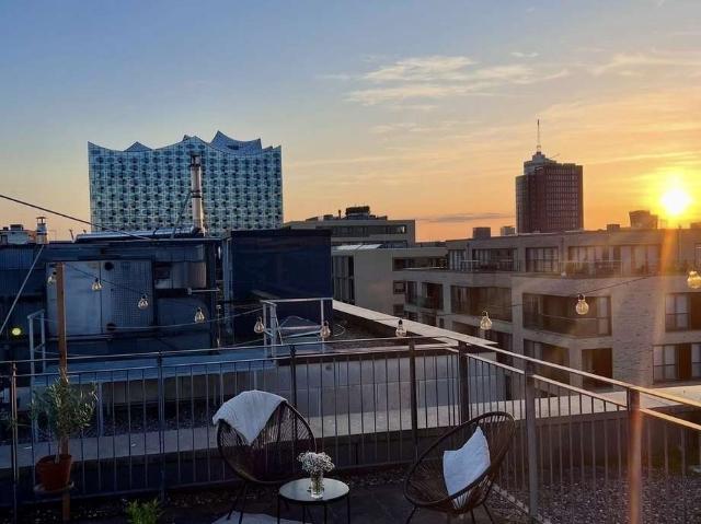 Möblierte 2 Zimmer Wohnung mit Elbblick in der HafenCity – befristet für 2027