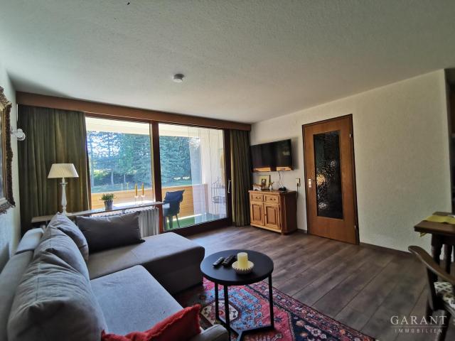 Möblierte 2 Zimmer Wohnung mit Waldblick Balkon, sehr ruhige Lage