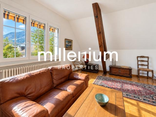 Möblierte 2 Zimmer Wohnung – Privilegierte Lage im Herzen von Veyrier