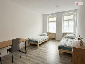 Möblierte 2 Raum Wohnung Tageslichtbad mit Wanne und Dusche Annaberg OT Buchholz!